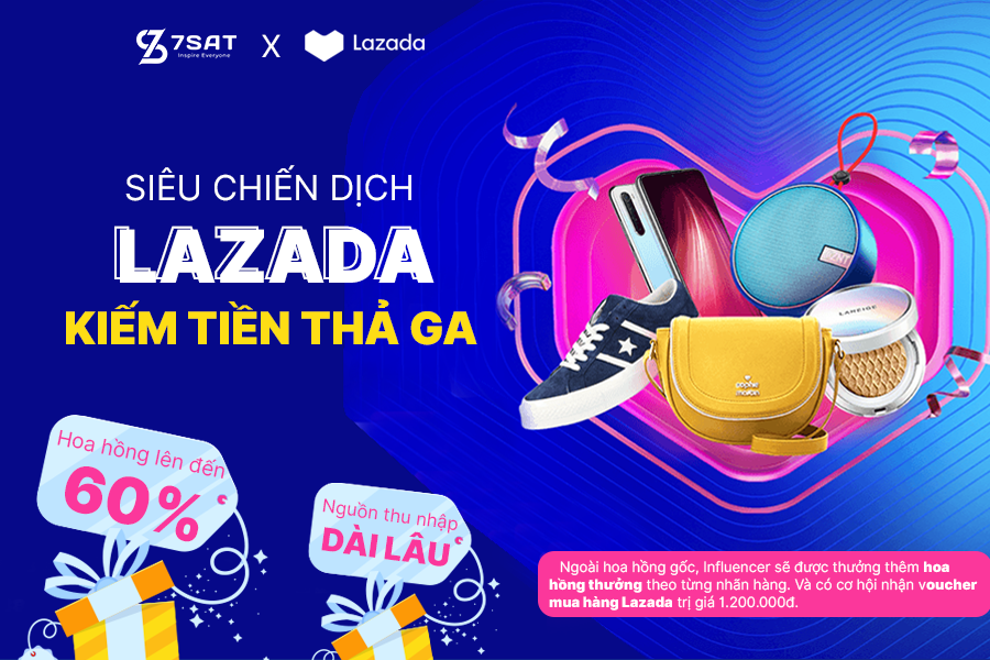 Chiến dịch “Lazada - Kiếm Tiền Thả Ga”