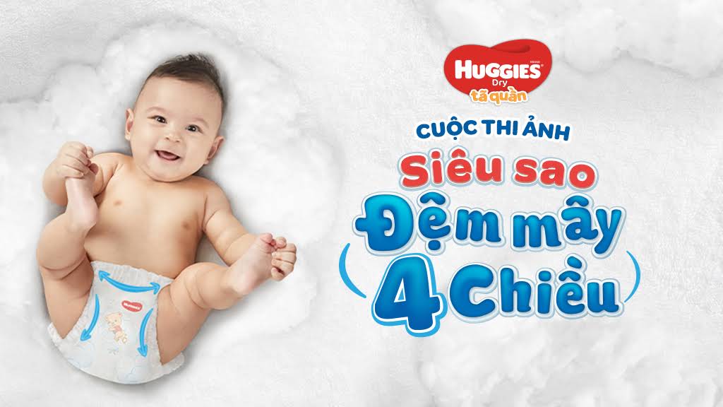 Huggies | Đệm mây 4 chiều