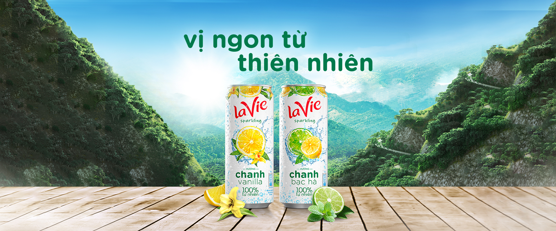 Ra mắt sản phẩm La Vie Sparkling Water